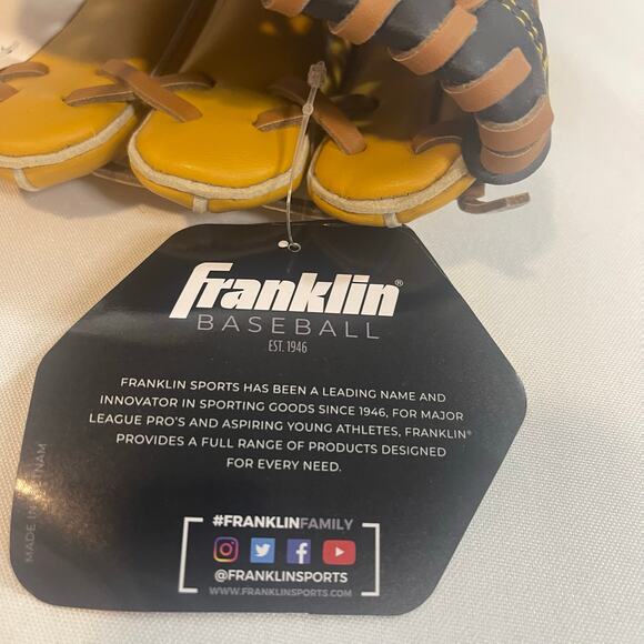 Franklin BaseBall Glove 2263-12" NWT - Picture 7 of 8